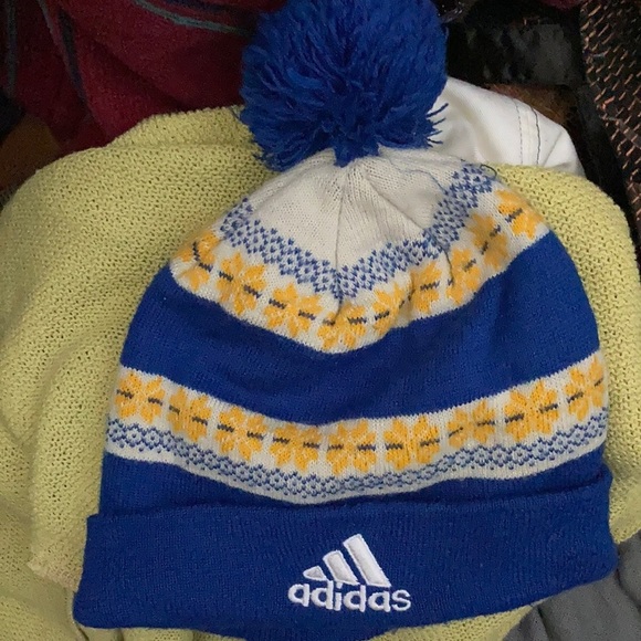 FINAL MARKDOWN ADIDAS golden state warriors beanie - Picture 1 of 4